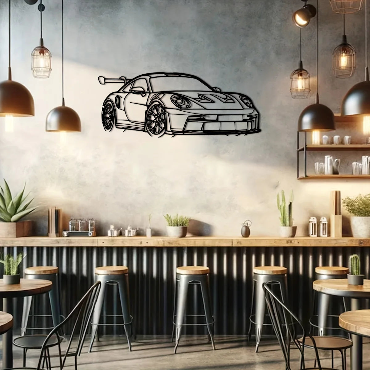 Porsche 911 Artesanía Metálica