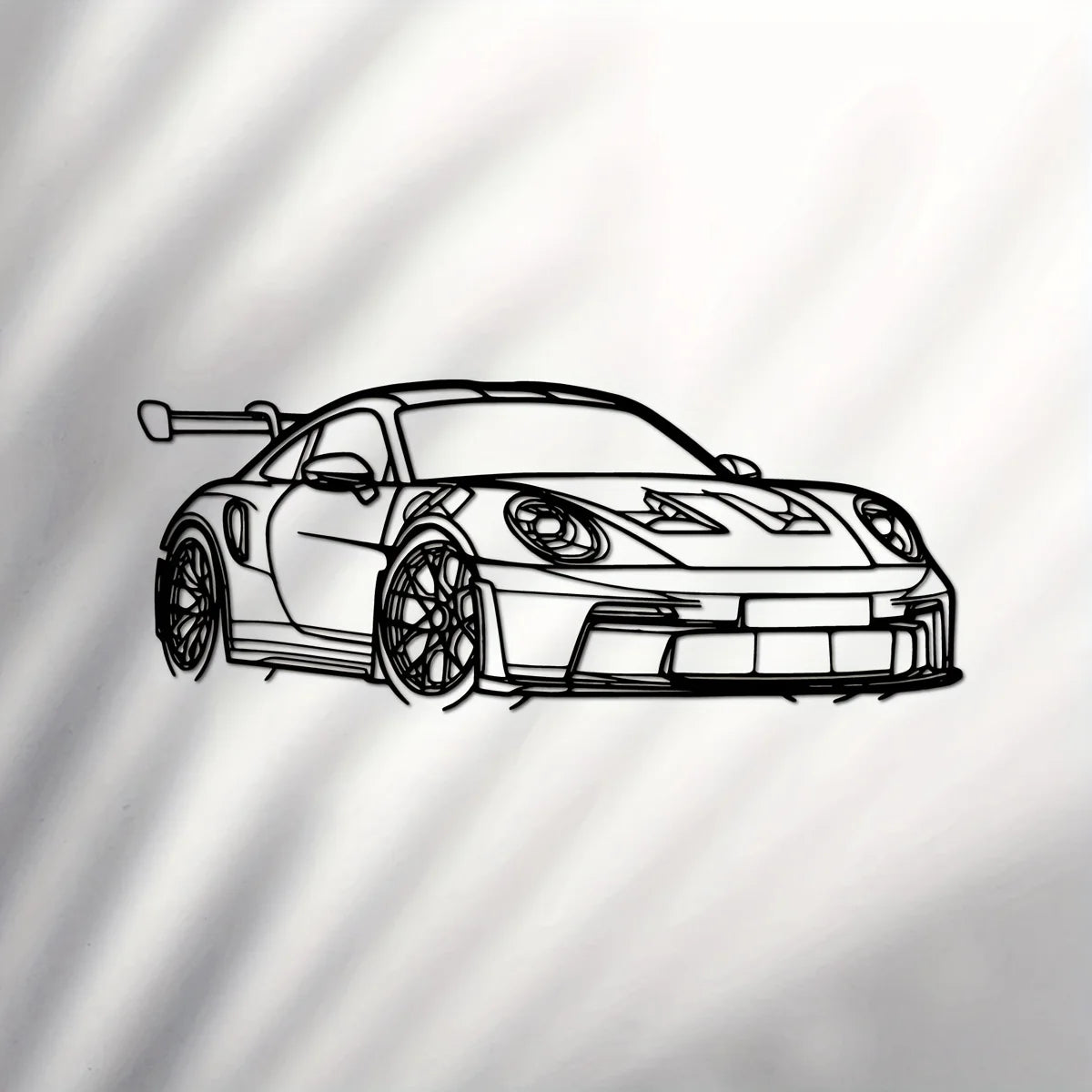Porsche 911 Artesanía Metálica