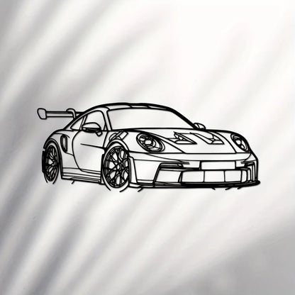 Porsche 911 Artesanía Metálica